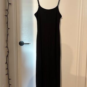 Streetwear Society Black Maxi Dress